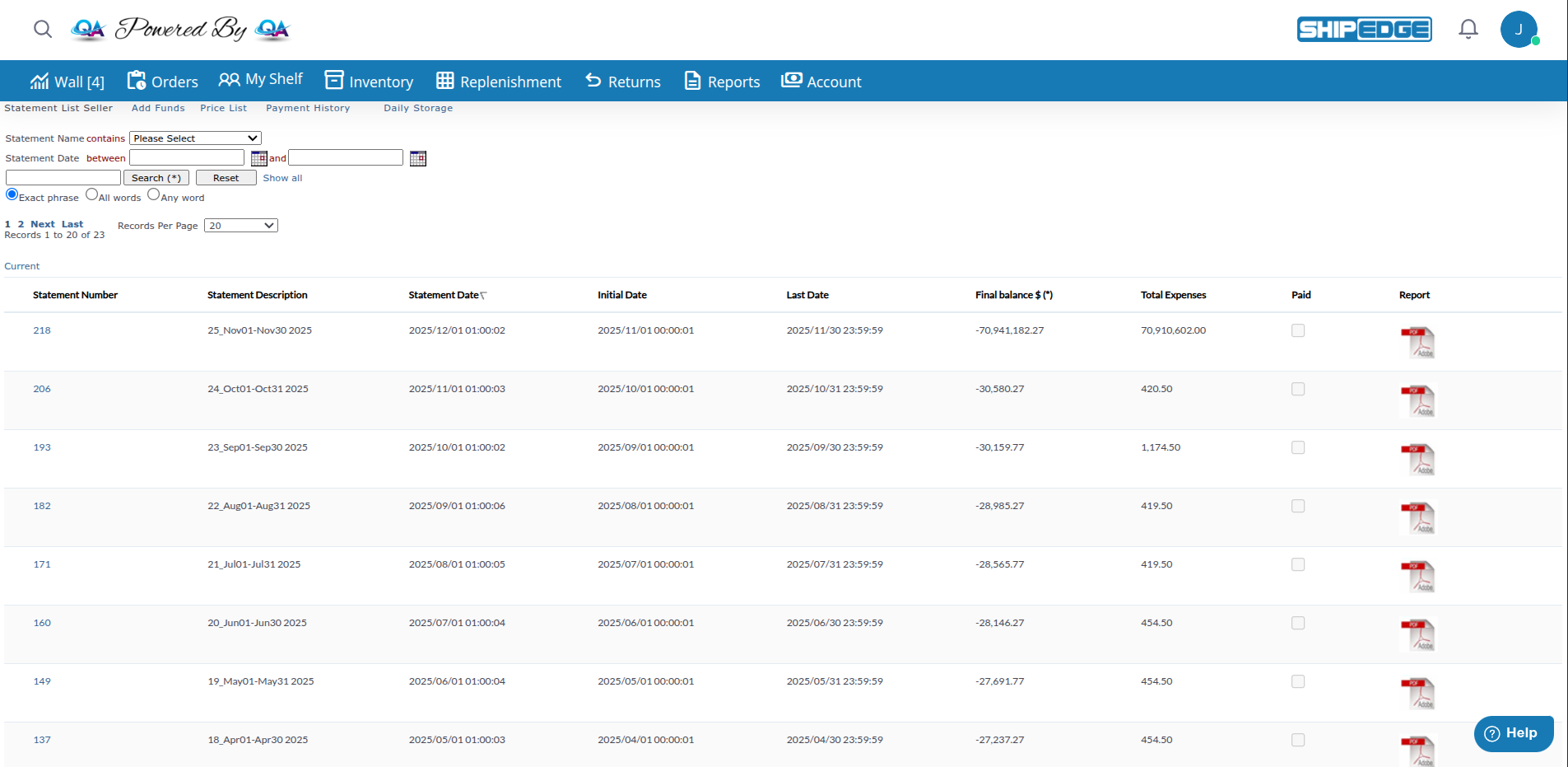 Invoices