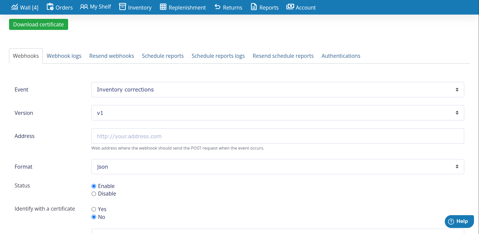 Webhooks